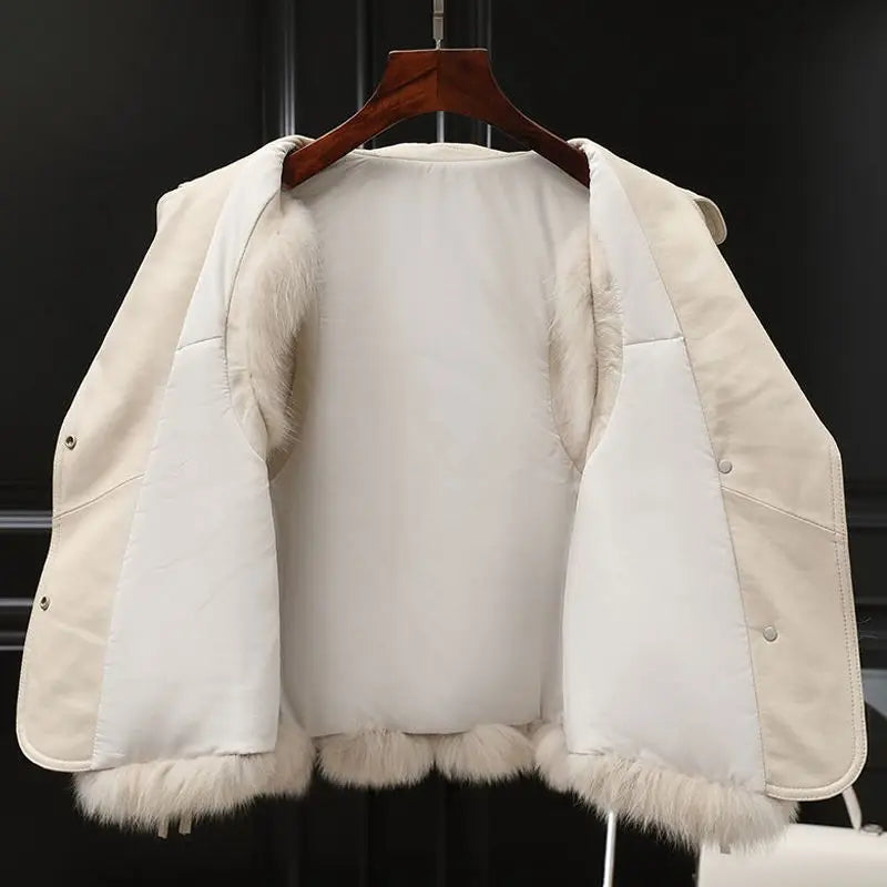 Isabella™ Luxe gilet van imitatiebont