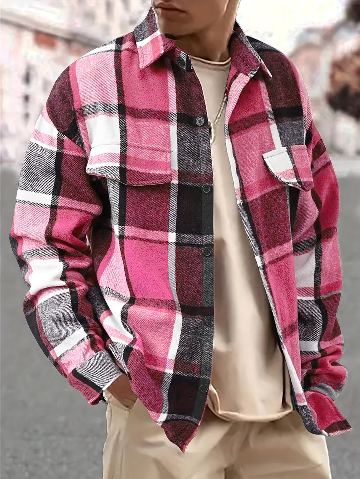 Charles - Retro Ruitjesshirt