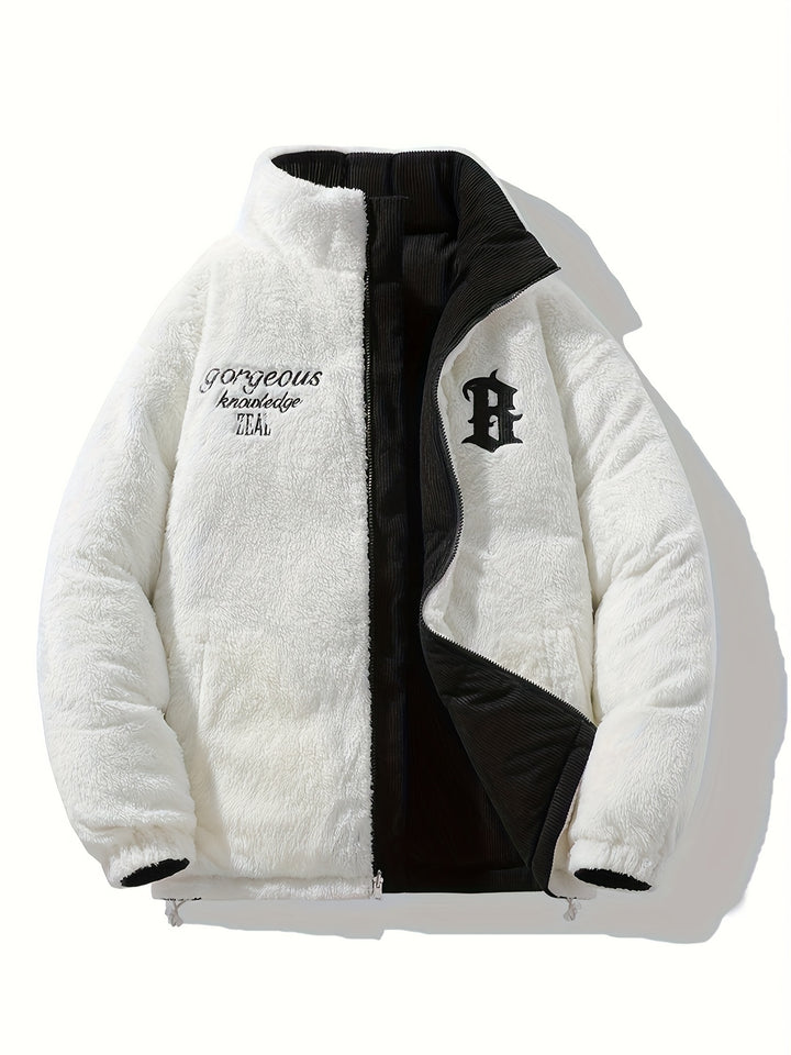Riley - Reversible Staande Kraag Jas