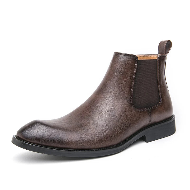 Cooper | Chelsea-Boots van leer
