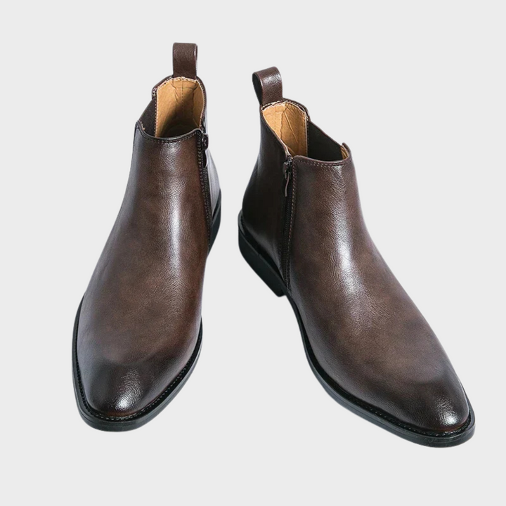 Cooper | Chelsea-Boots van leer
