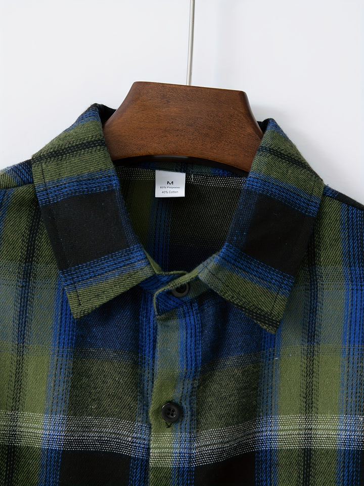 Alex - Casual Ruitjesshirt