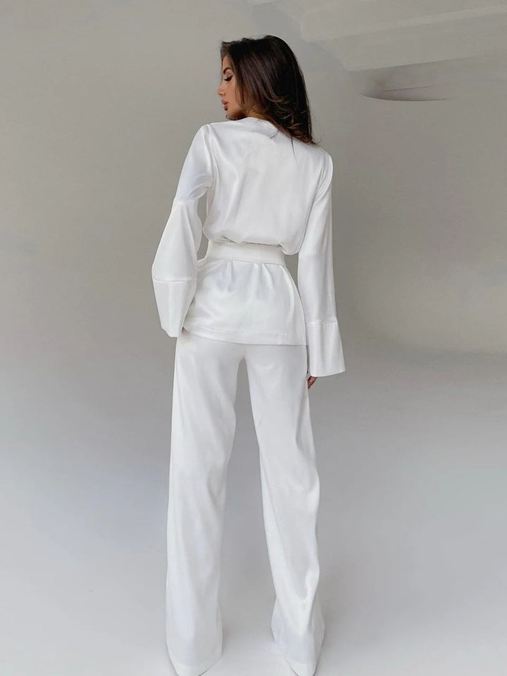 DreamDrape - Luxe Satijnen Pyjama Set