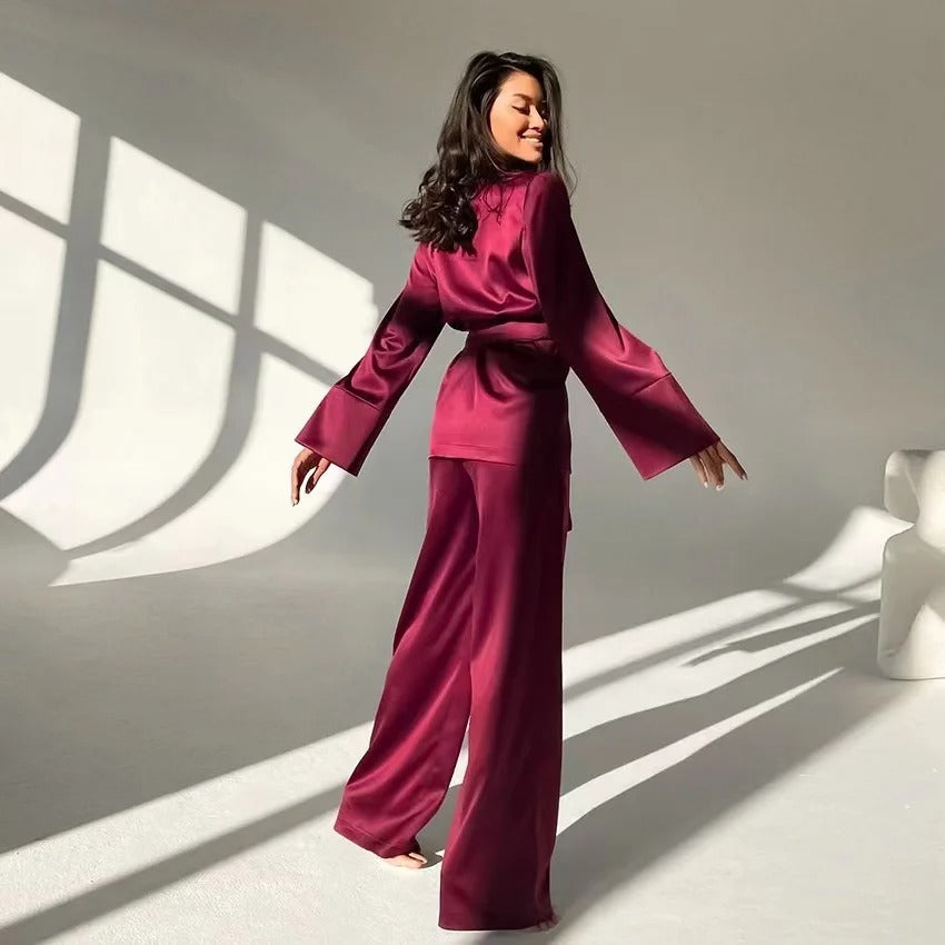 DreamDrape - Luxe Satijnen Pyjama Set