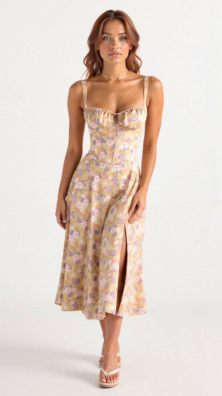 Ilona - Jurk met hoge taille